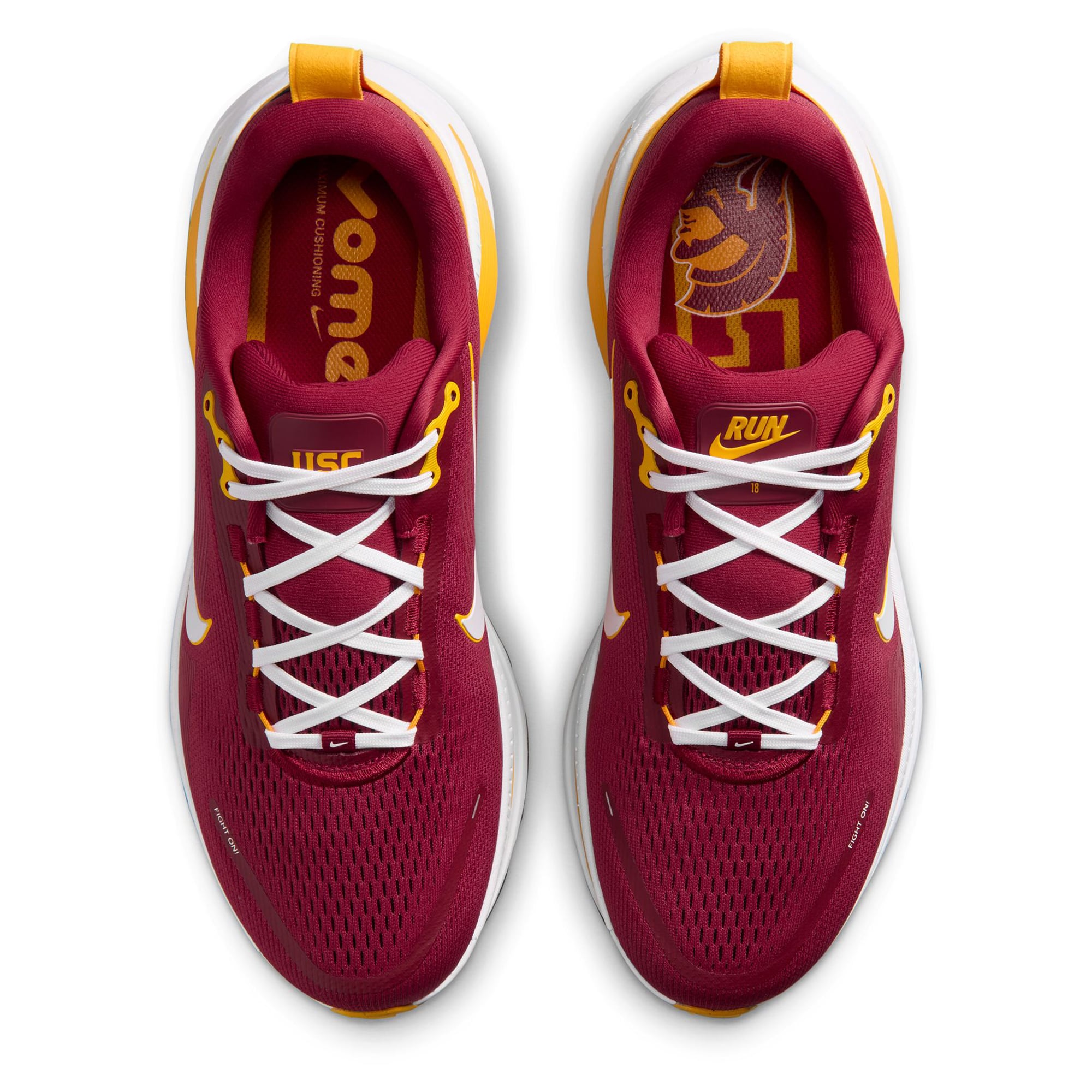 Men's Nike USC Trojans Vomero 18 Running Shoes