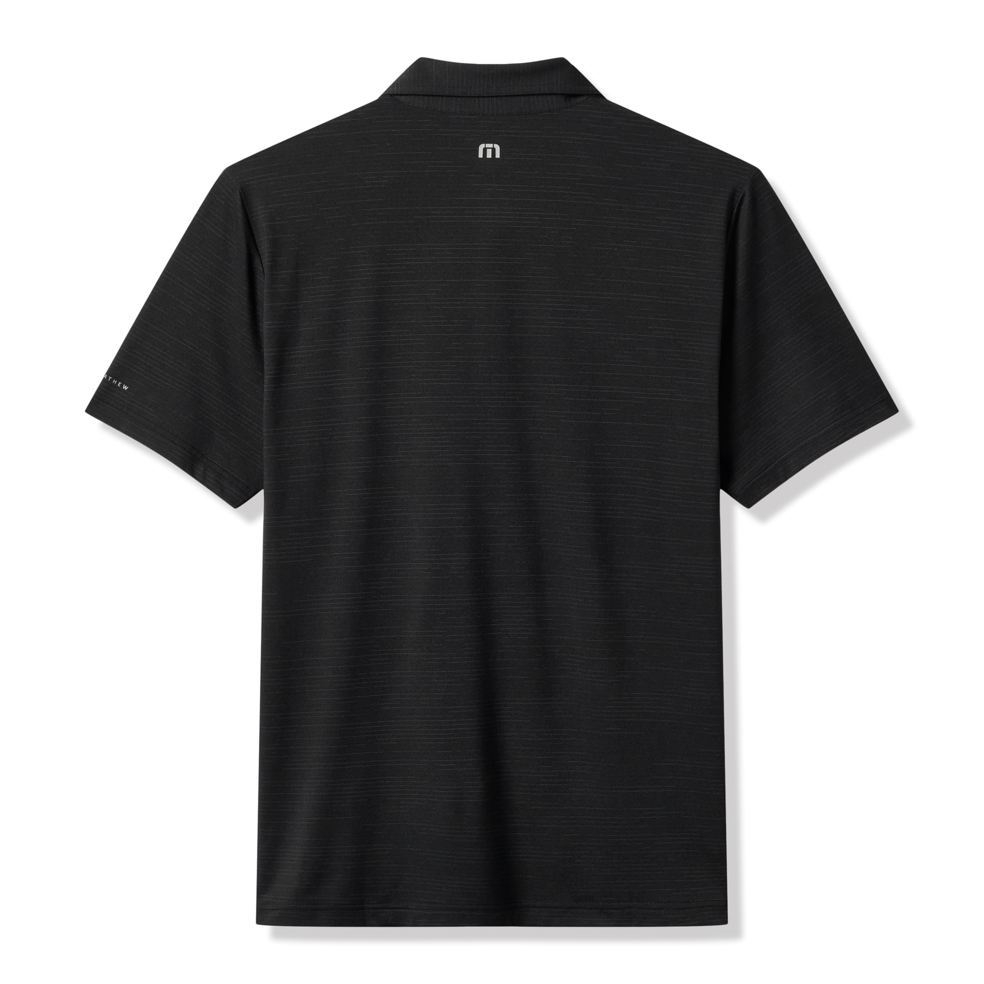 Men's TravisMathew Black USC Trojans Halftime Show Heater Tri-Blend Polo