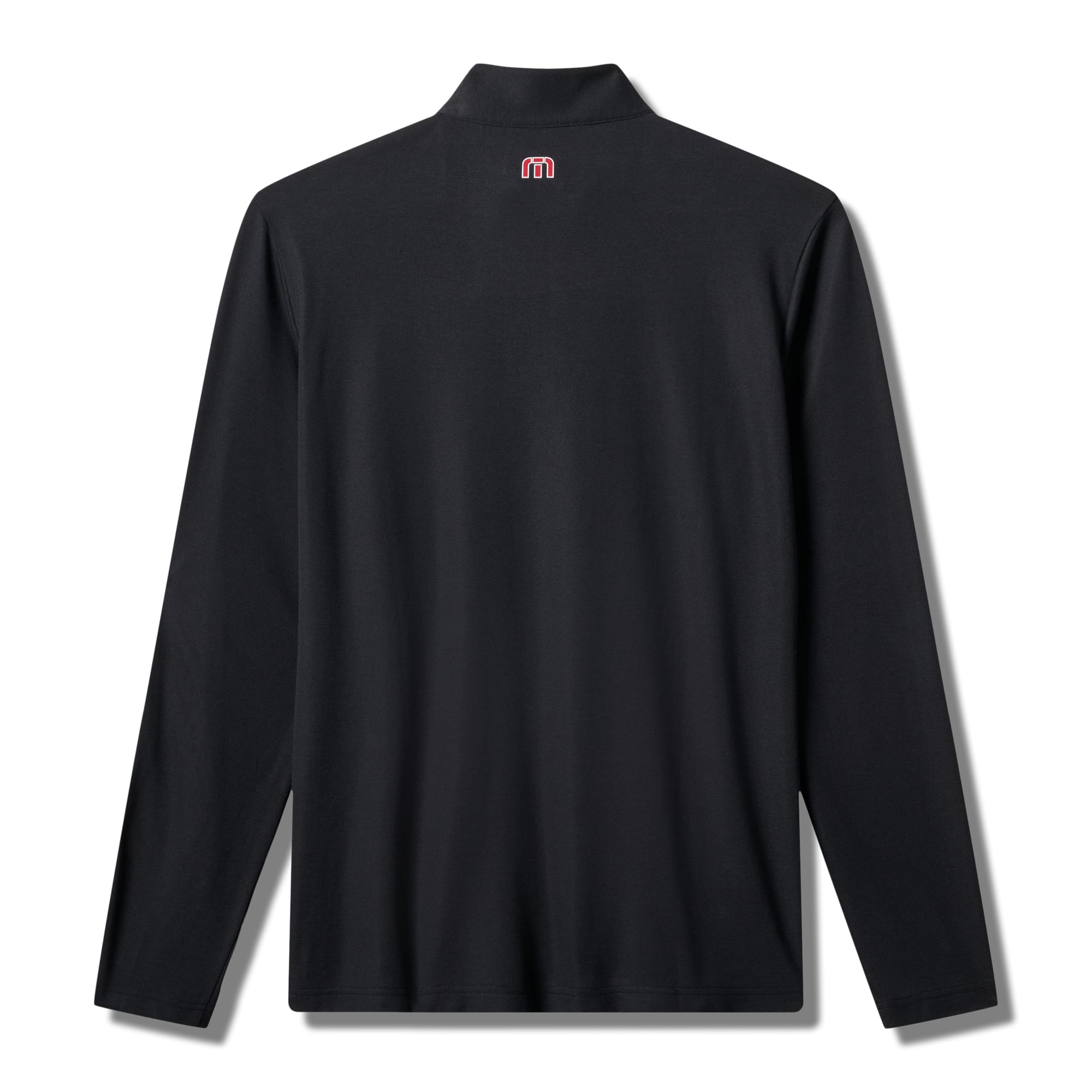 Pull à col zippé TravisMathew noir USC Trojans Storied Tradition pour homme