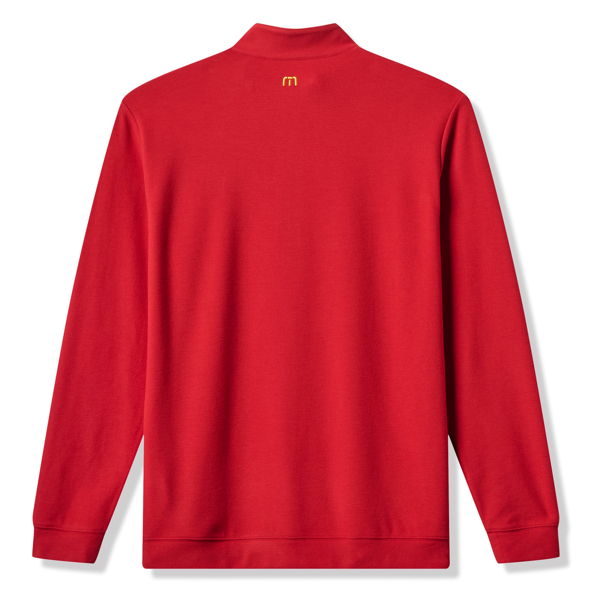 Men's TravisMathew Cardinal USC Trojans Cloud Home Game Quarter-Zip Tri-Blend Pullover