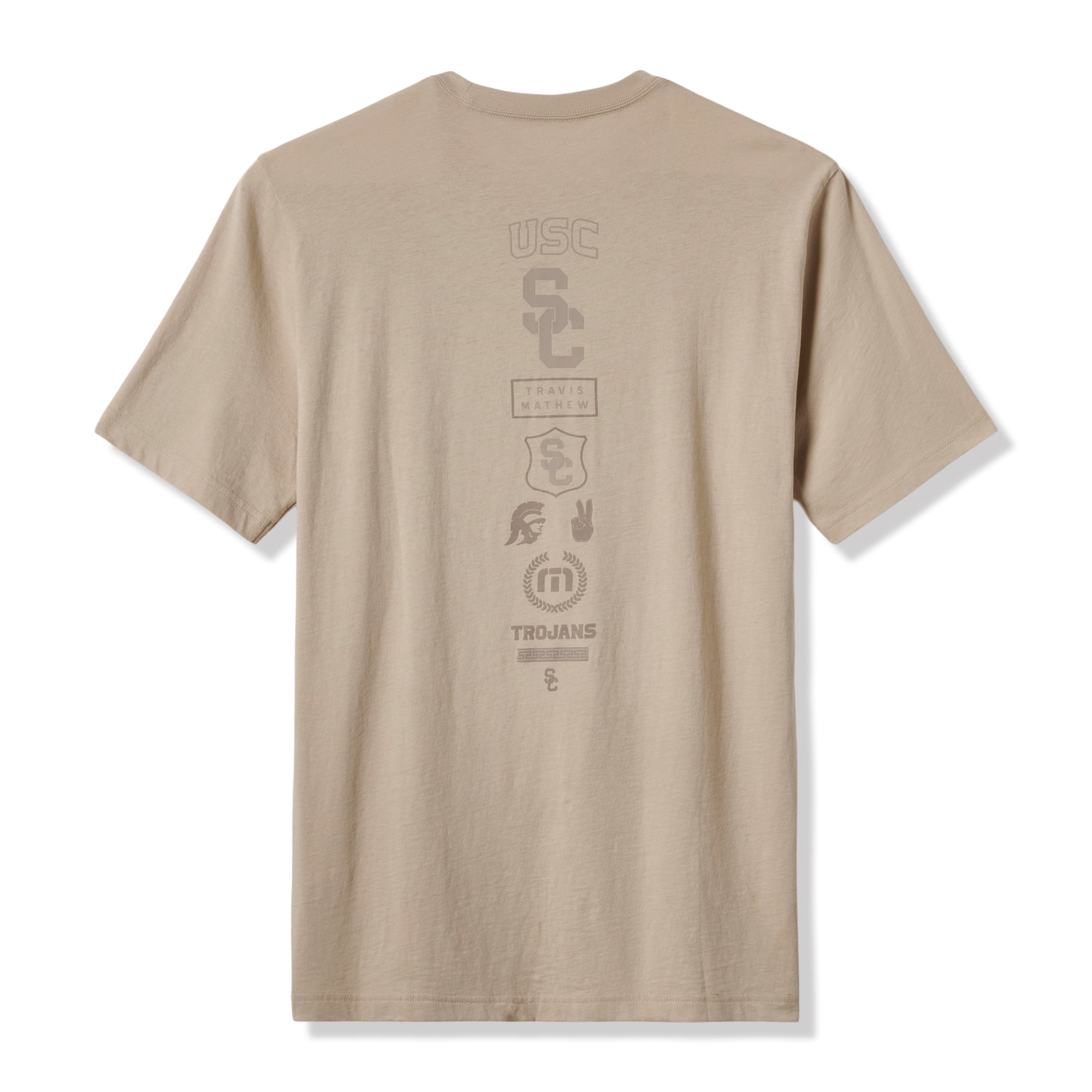 Men's TravisMathew Tan USC Trojans College T-Shirt