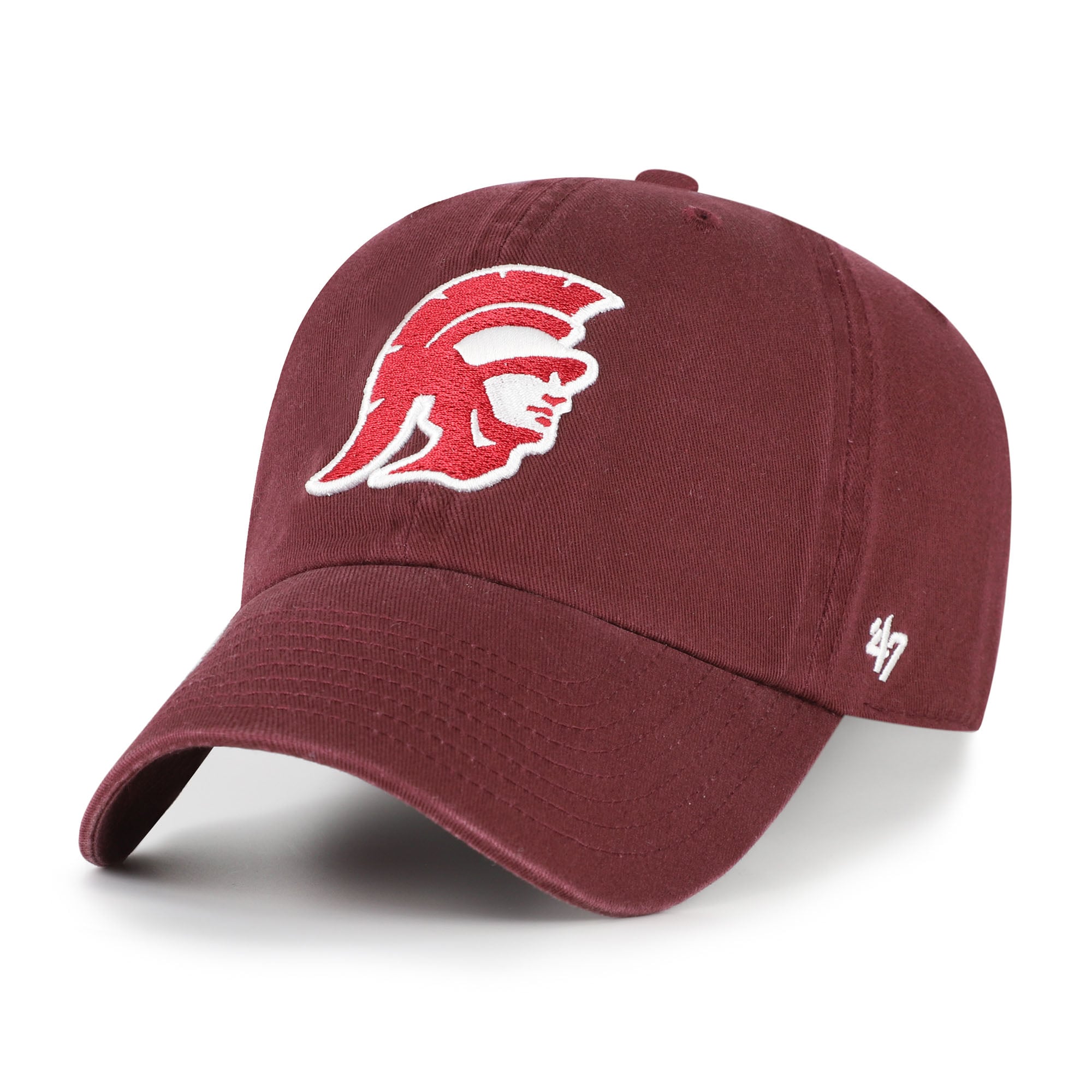 Unisex '47 Maroon USC Trojans Mascot Clean Up Adjustable Hat