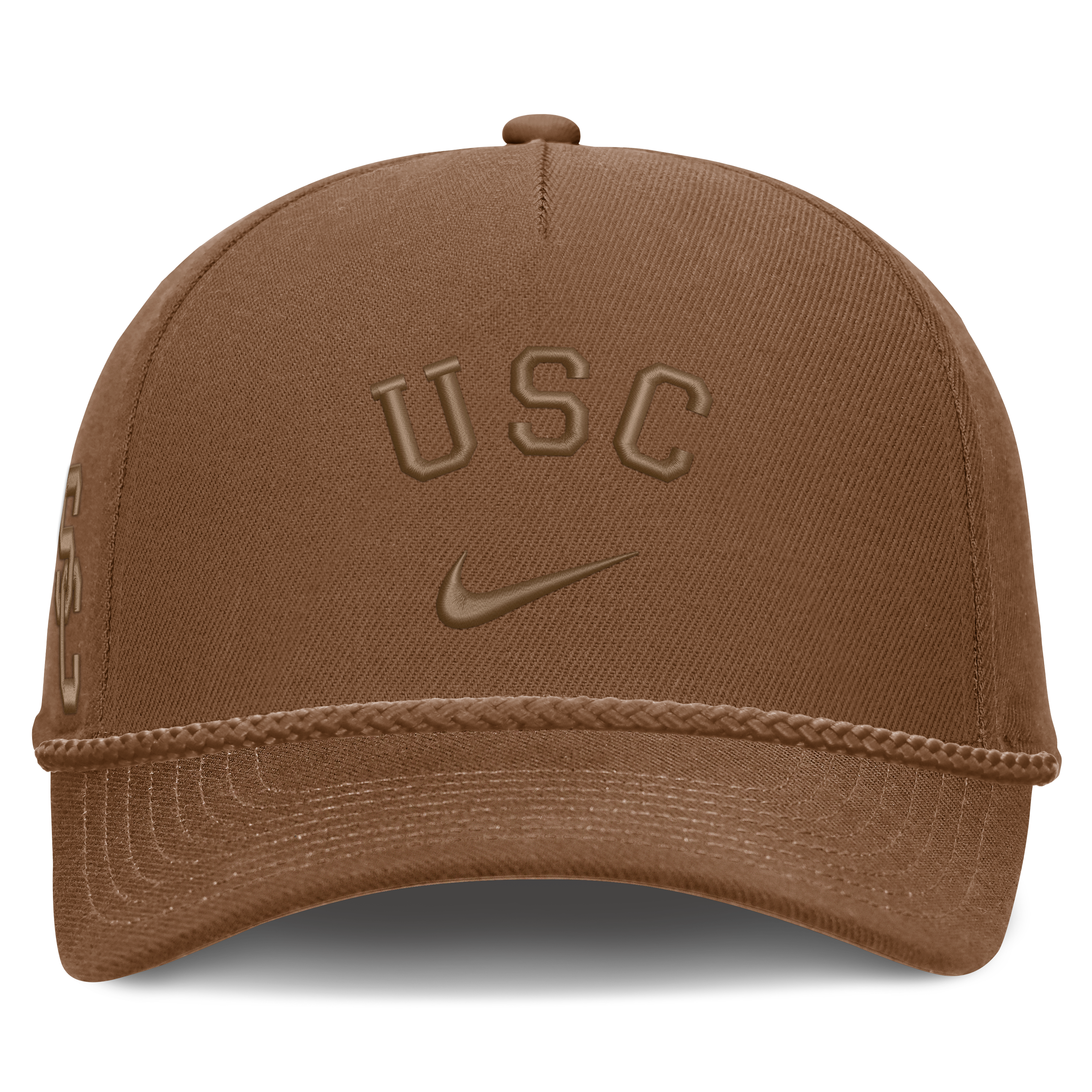 Unisex Nike  Brown USC Trojans Campus Prep Tonal Rope Rise 5-Panel Adjustable Hat