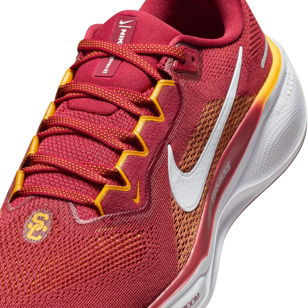 Nike Air Zoom Pegasus 41 USC Trojans Team Crimson Men\'s Size 9.5 FZ5150-600 Size 9.5 - Nike Air Zoom Pegasus 41 USC for sale online | eBay main image 4