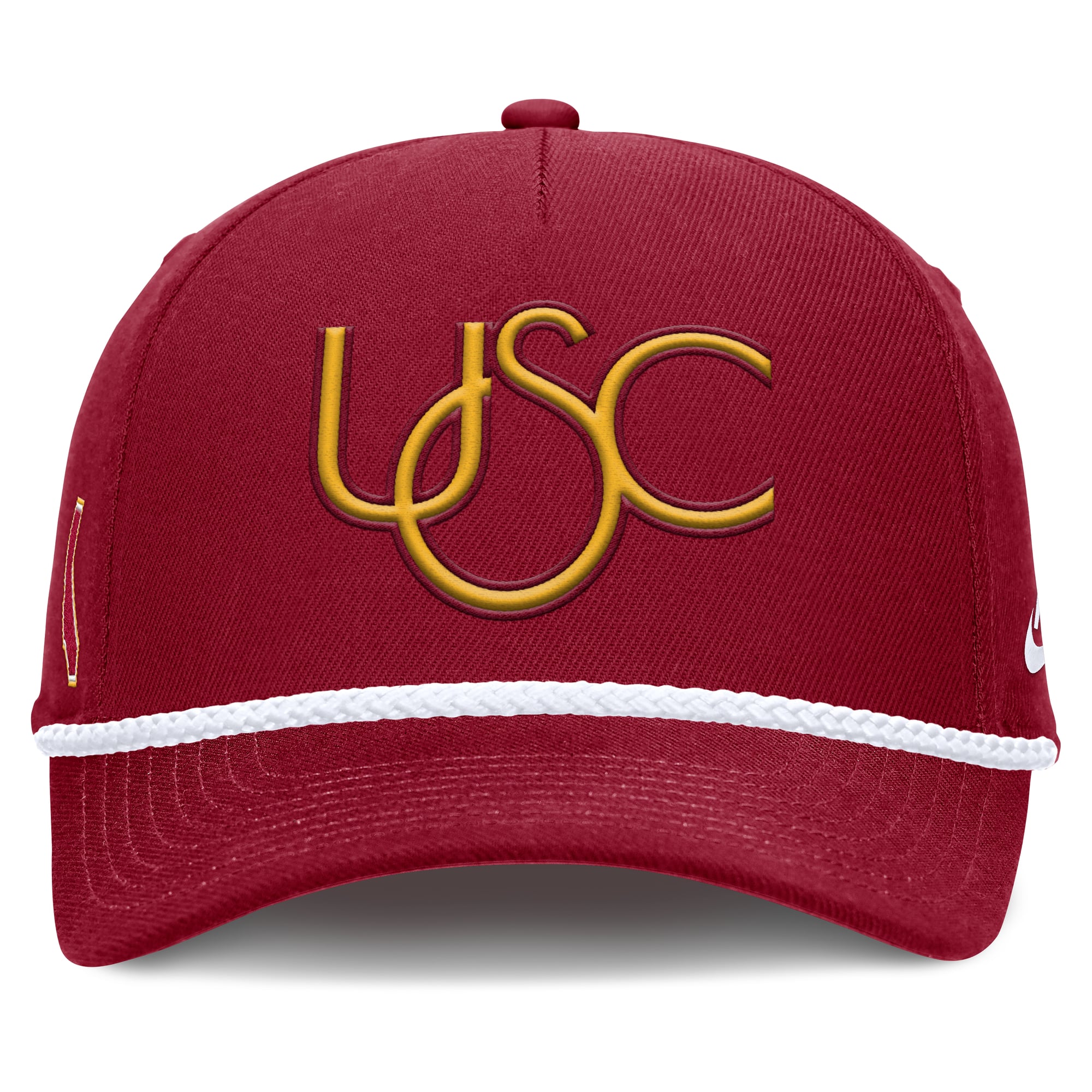 Unisex Nike Crimson USC Trojans 2026 Basketball Refresh 5-Panel Rope Rise Hat
