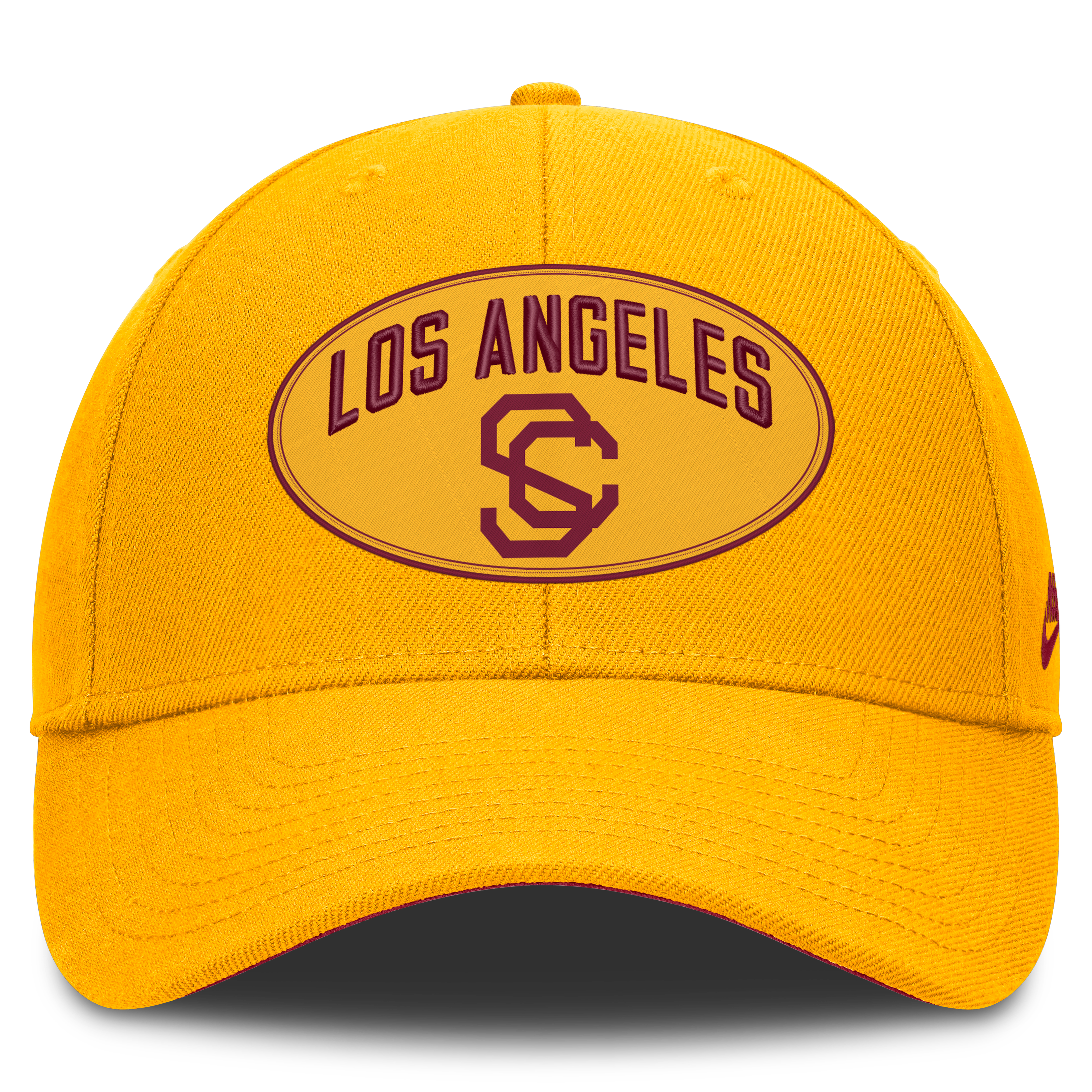 Casquette unisexe Nike Gold USC Trojans Legacy Letter & Location Rise ajustable