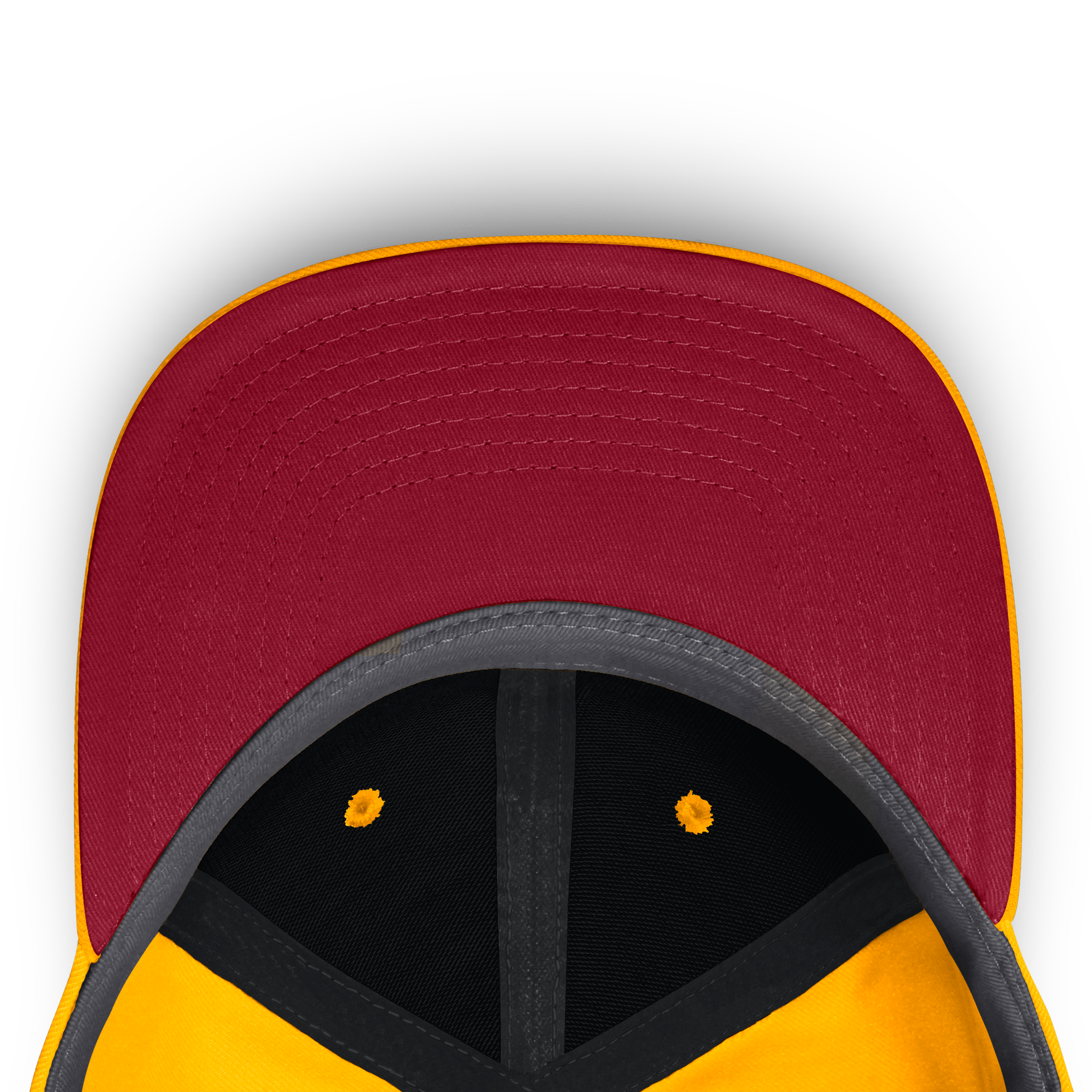 Casquette unisexe Nike Gold USC Trojans Legacy Letter & Location Rise ajustable