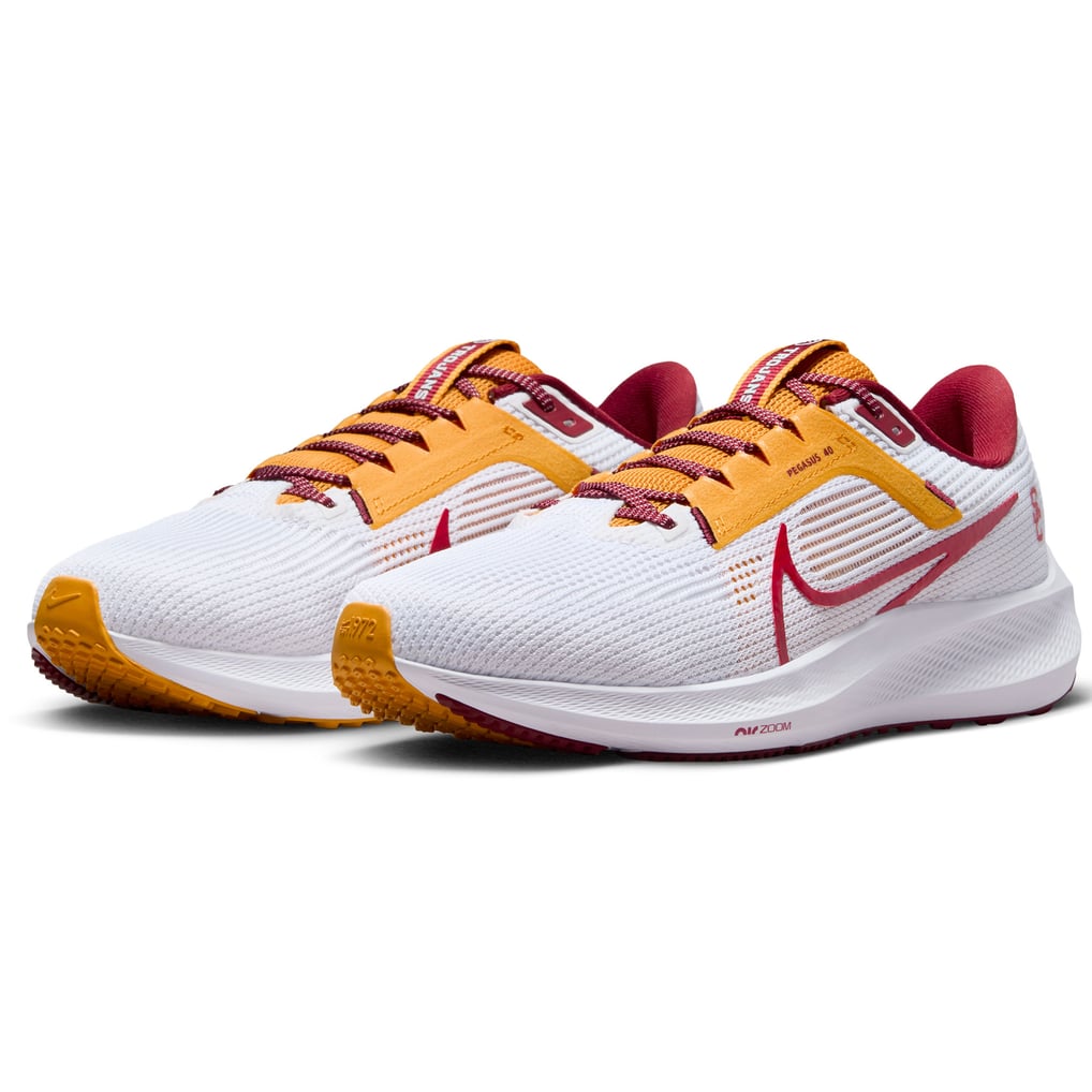 Nike Pegasus 40 Running Shoes White Red Yellow‎ Mens Size 9 Nike MEN main image 4