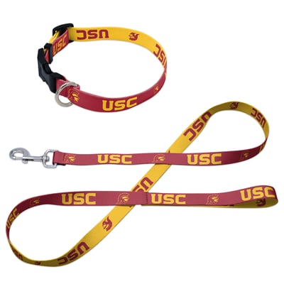 USC Trojans WinCraft Pet Leash and Collar Set
