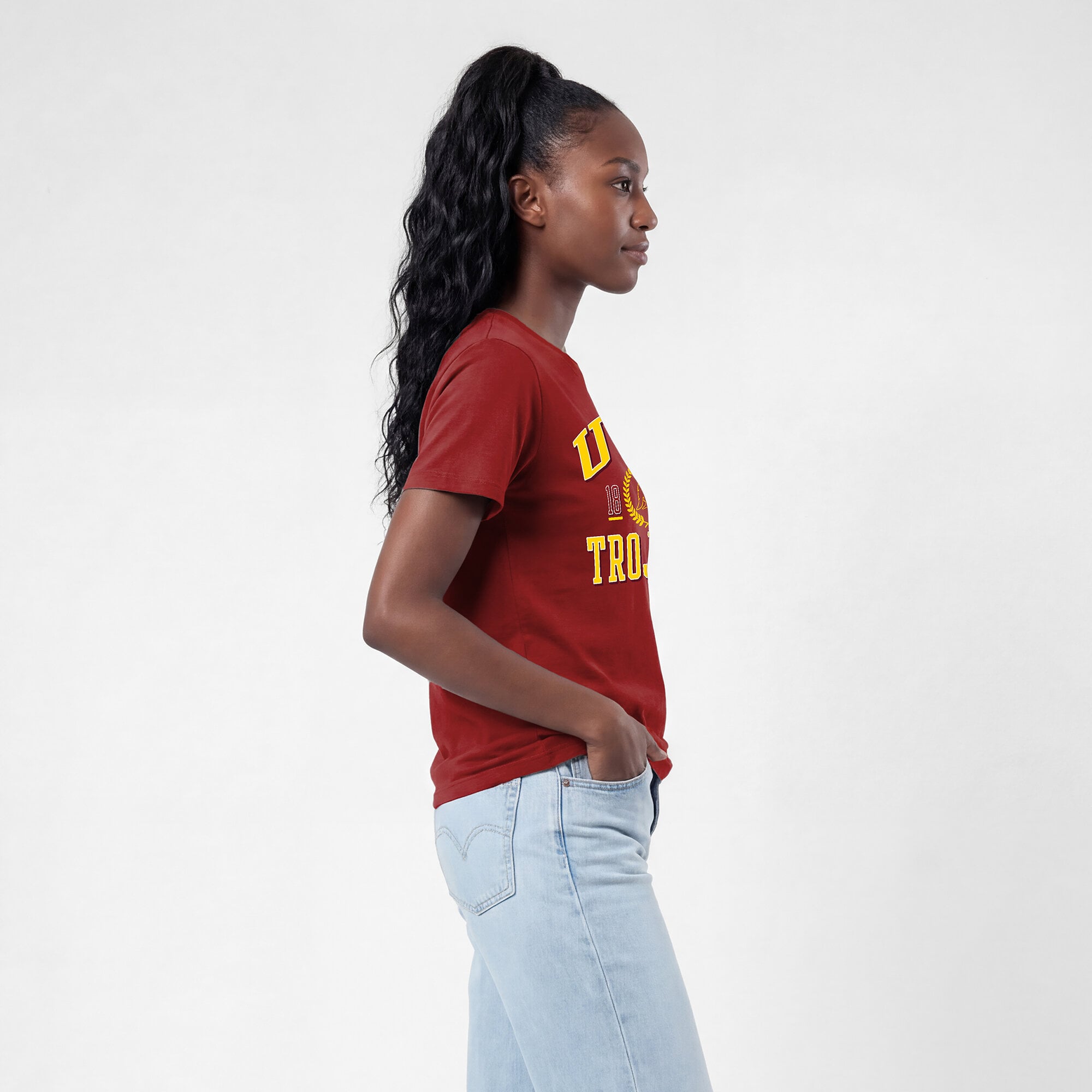 Women's Champion Cardinal USC Trojans Lifestyle T-Shirt