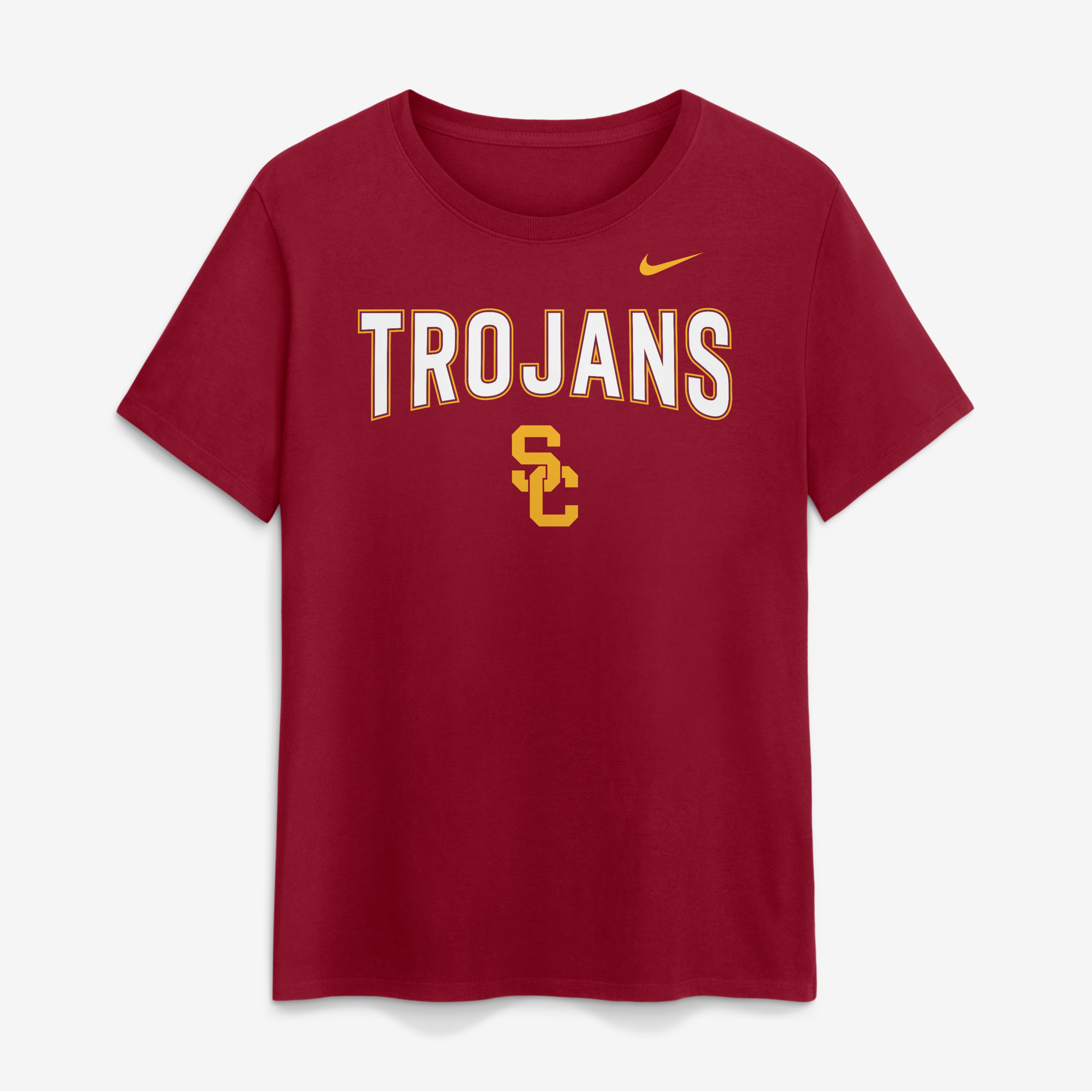 Women's Nike Cardinal USC Trojans Arch Logo T-Shirt