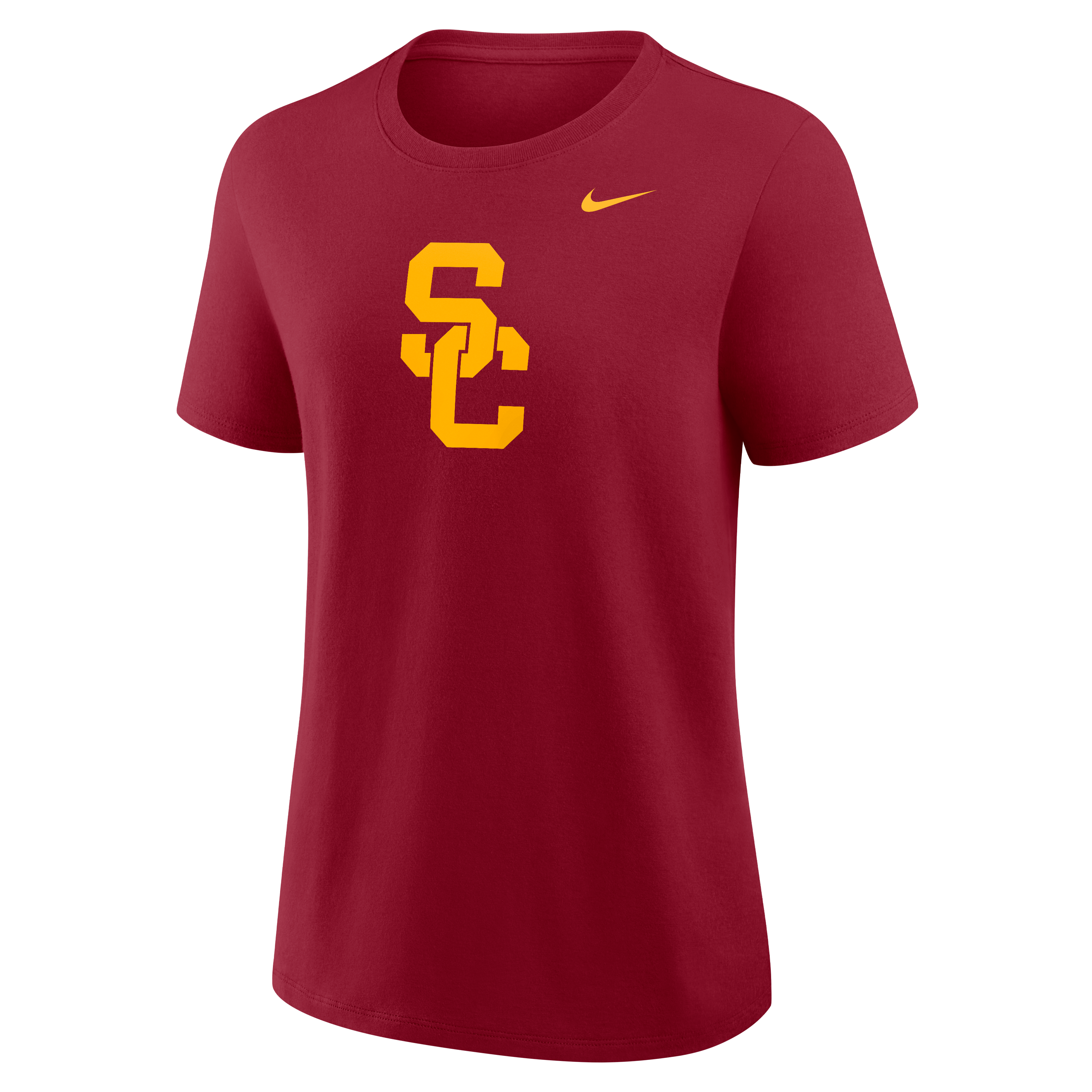 Women's Nike Cardinal USC Trojans Primary Logo T-Shirt