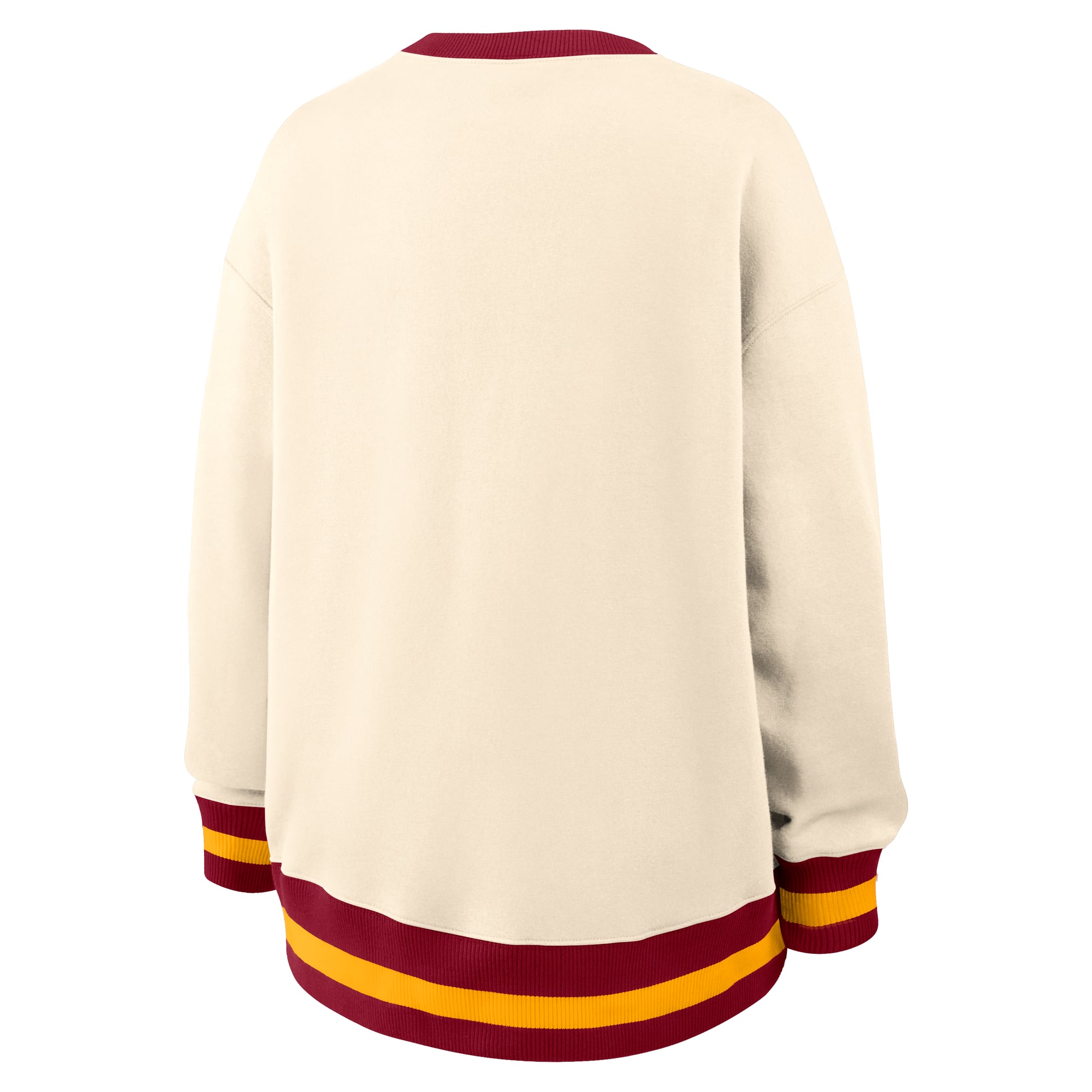Sweat-shirt Nike USC Trojans oversize Legacy Arch Phoenix, couleur naturelle, pour femme