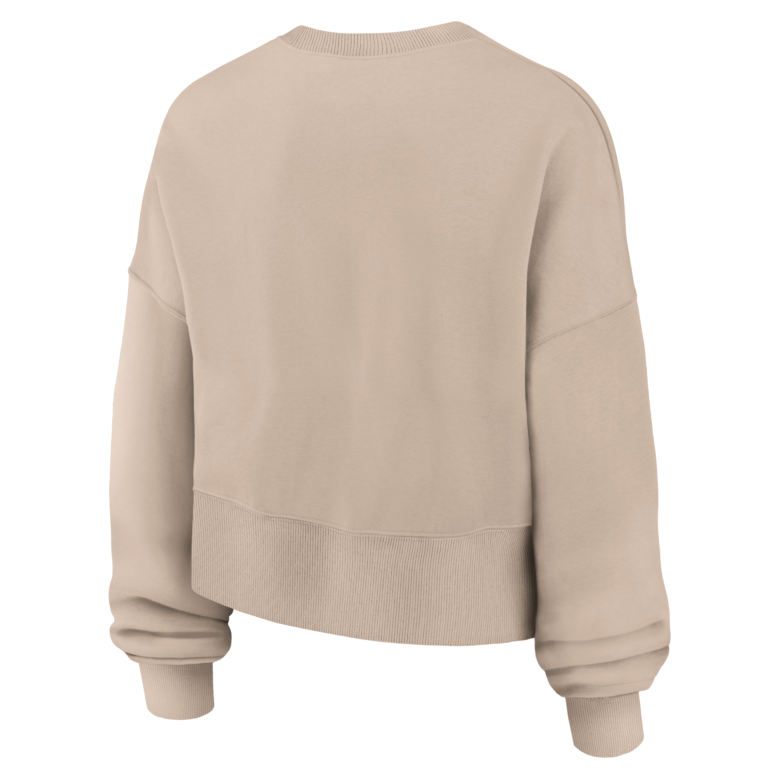 Women's Nike Tan USC Trojans Neutral Stance Collection Oversized Phoenix Fleece Sweatshirt