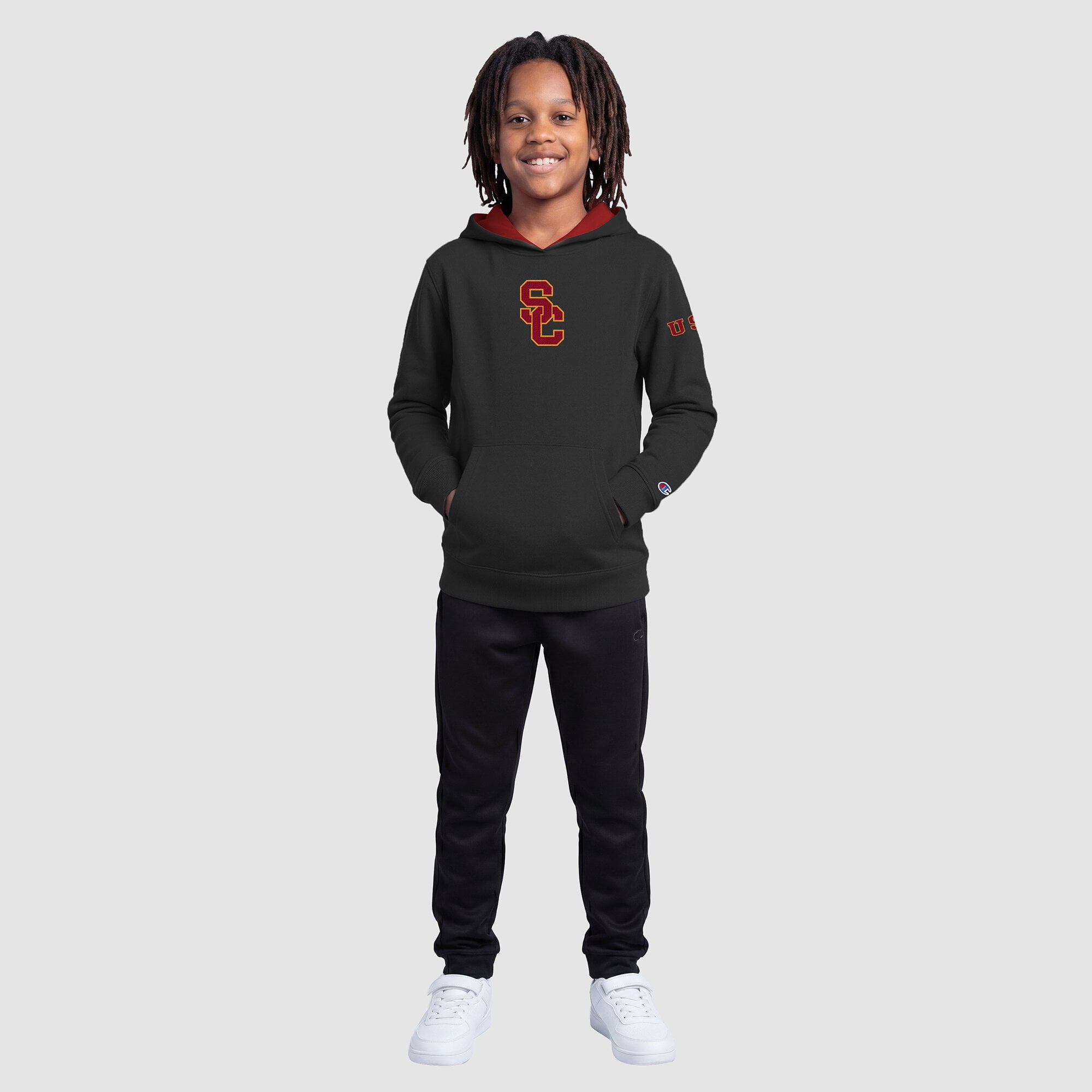 Youth Champion  Cardinal USC Trojans Fleece Hoodie