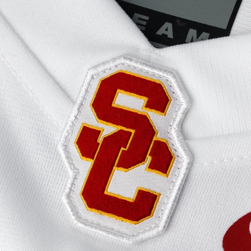 Youth Nike #6 White USC Trojans Replica Football Jersey