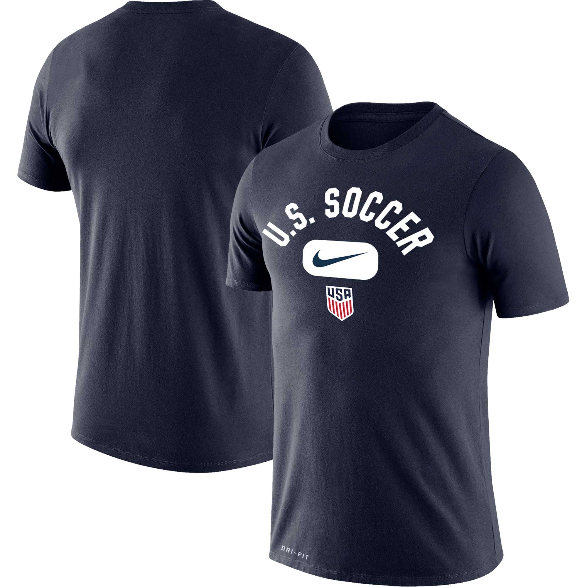 Men's Nike Navy USMNT Lockup Legend Performance T-Shirt