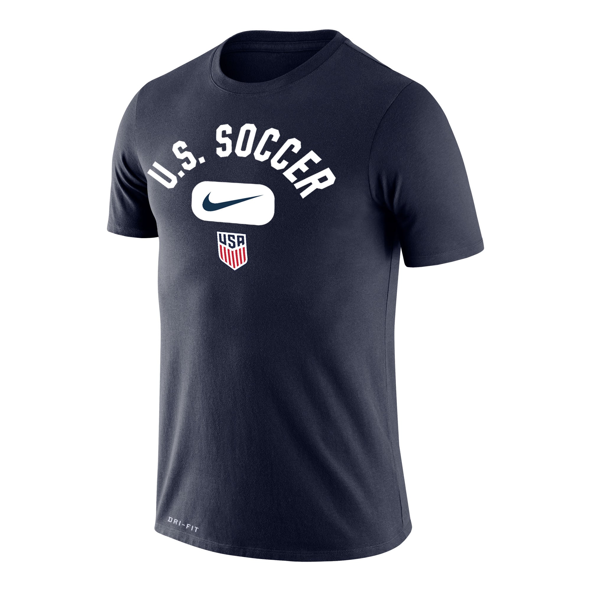 Men's Nike Navy USMNT Lockup Legend Performance T-Shirt