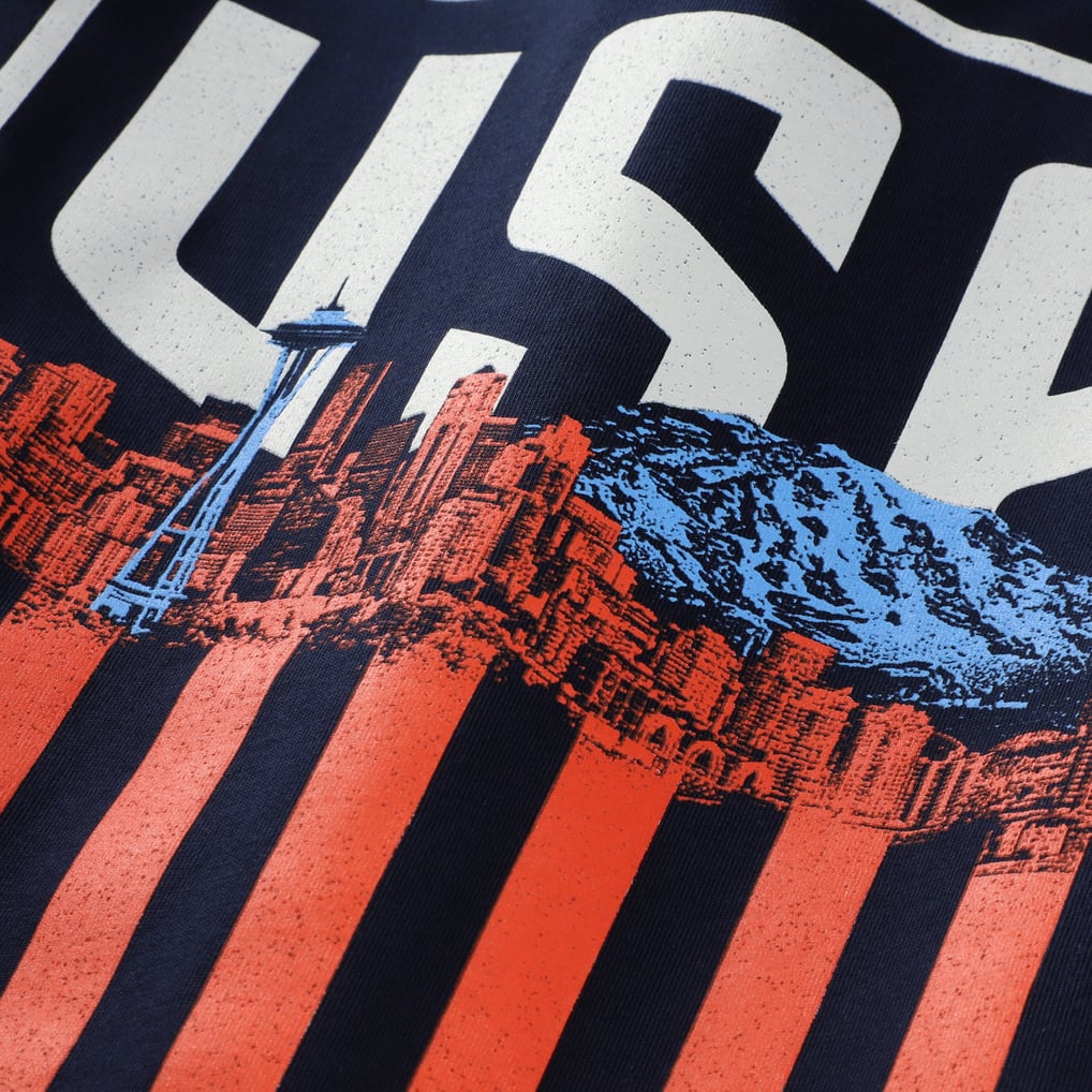 Unisex Uscape Apparel Navy Host City U.S. Soccer x Seattle Crest 