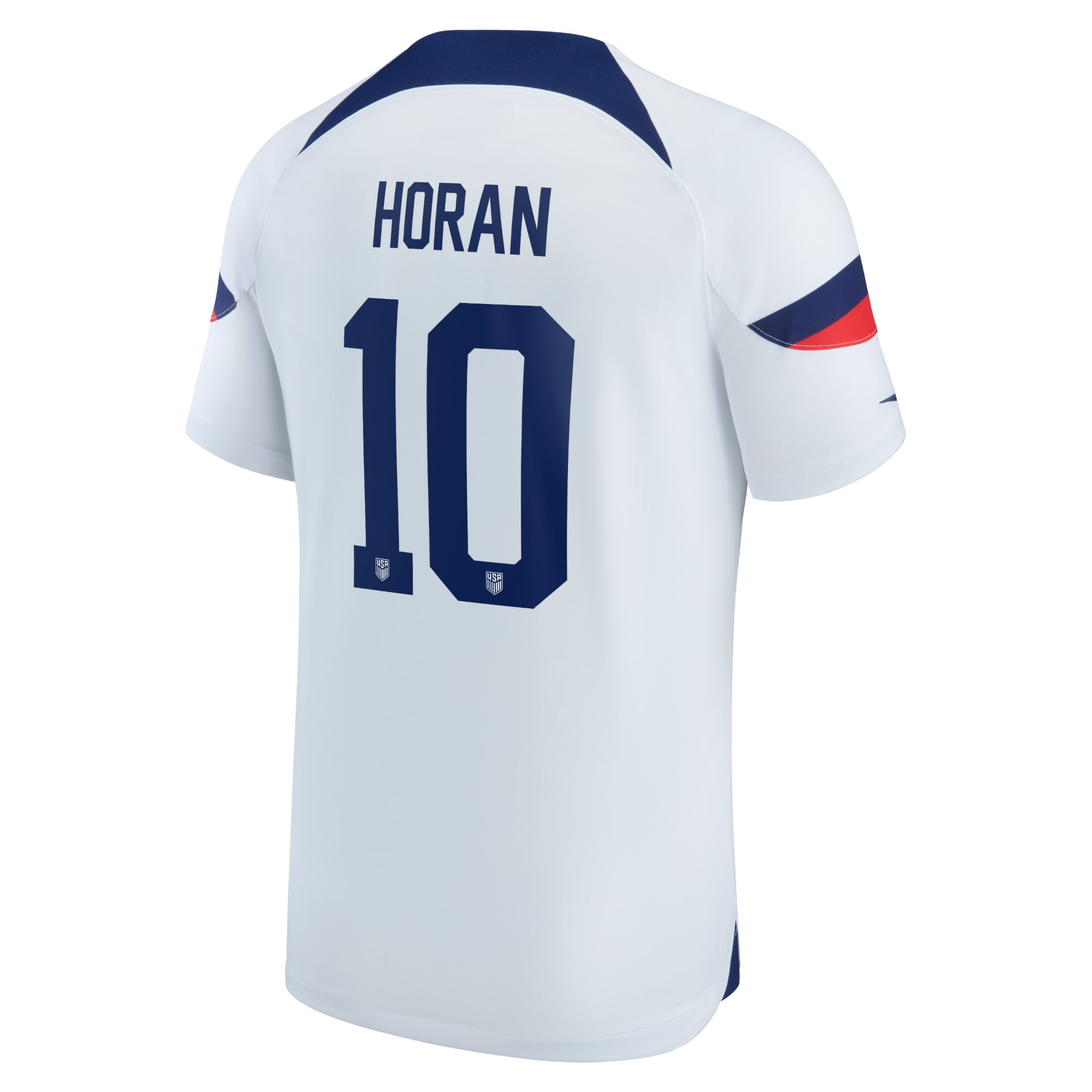Men's Nike Lindsey Horan White USWNT 2022/23 Home Breathe Stadium