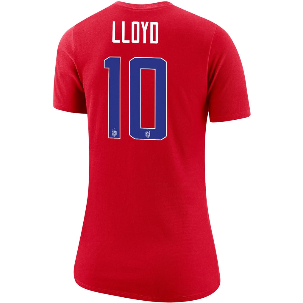 Carli Lloyd USA Women's Soccer Team T-Shirt – Ladies 2-Sided Graphic Tee (Gildan 1087)