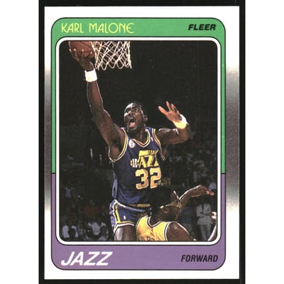 1988-89 Fleer #114 Karl Malone