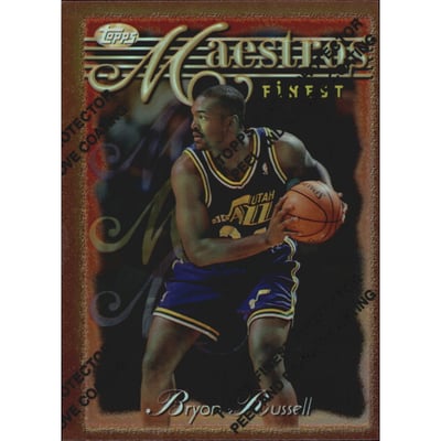 1996-97 Finest Refractors #86 Bryon Russell B