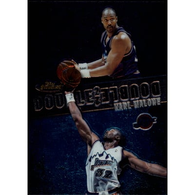 1999-00 Finest Double Double #D10 Karl Malone