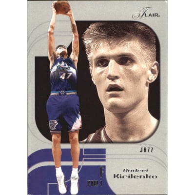 2002-03 Flair Row 1 #56 Andrei Kirilenko