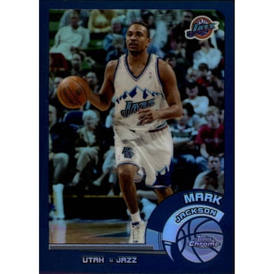 2002-03 Topps Chrome Refractors #49 Mark Jackson