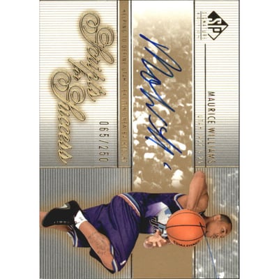2003-04 SP Signature Edition Scripts for Success #MW Maurice Williams