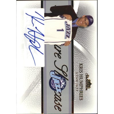 2004-05 Fleer Showcase Signatures #KH Kris Humphries/150