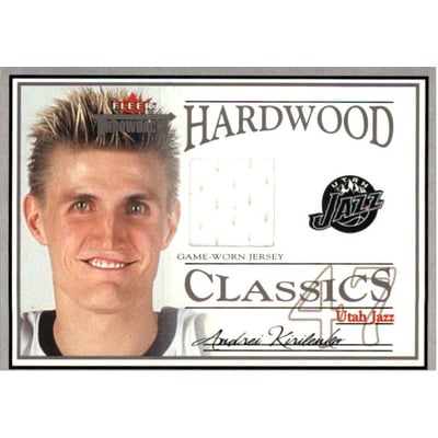 2004-05 Fleer Throwbacks Hardwood Classics Jerseys #AK Andrei Kirilenko