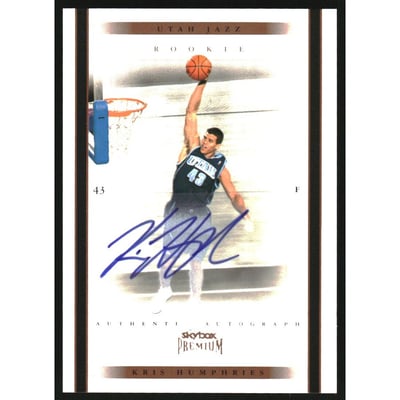 2004-05 SkyBox Premium Autographs #89 Kris Humphries