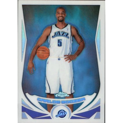 2004-05 Topps Chrome Refractors #135 Carlos Boozer