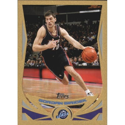 2004-05 Topps Gold #85 Gordan Giricek
