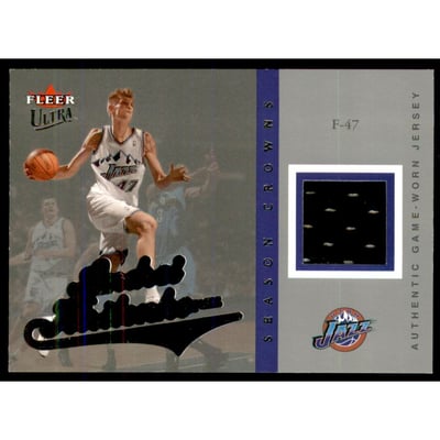 2004-05 Ultra Season Crowns Game Used 149 #AK Andrei Kirilenko