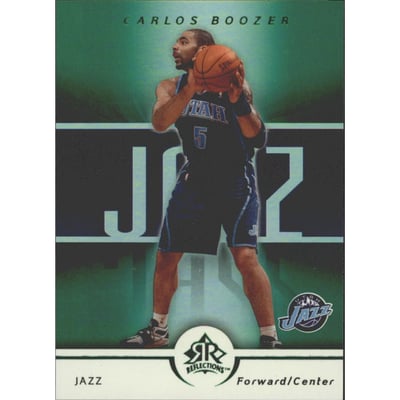 2005-06 Reflections Green #98 Carlos Boozer