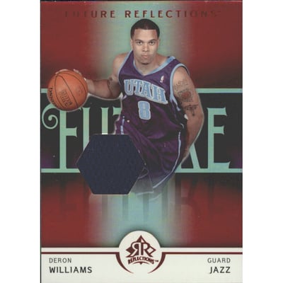 2005-06 Reflections Red #145 Deron Williams JSY
