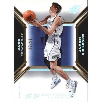 2005-06 SPx SPxcitement Veterans Spectrum #XCV33 Andrei Kirilenko