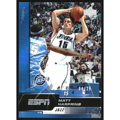 2005-06 Upper Deck ESPN 25th Anniversary #87 Matt Harpring