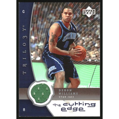2005-06 Upper Deck Trilogy The Cutting Edge #DE Deron Williams