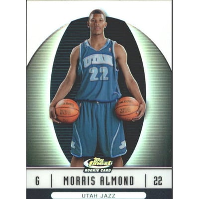 2006-07 Finest Refractors Black #125 Morris Almond