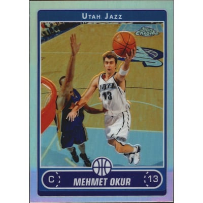 2006-07 Topps Chrome Refractors #69 Mehmet Okur