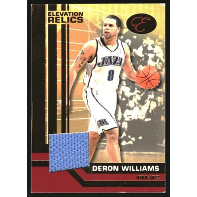 2007-08 Bowman Elevation Relics Red #DWI Deron Williams
