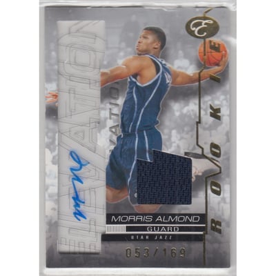 2007-08 Bowman Elevation Rookie Writings Relics #RWMA Morris Almond/169