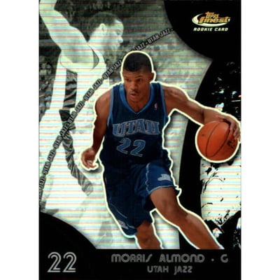 2007-08 Finest Refractors Black #88 Morris Almond