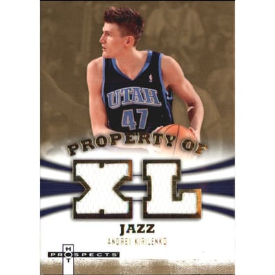2007-08 Fleer Hot Prospects Property of #AK Andrei Kirilenko