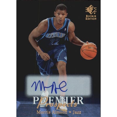 2007-08 SP Rookie Edition 1994-95 SP Rookie Autographs #169 Morris Almond