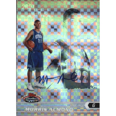 2007-08 Stadium Club Chrome Rookie X-Fractors Autographs #125 Morris Almond C